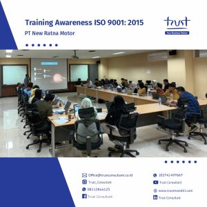 Training Awarness ISO 9001:2015 pada PT New Ratna Motor