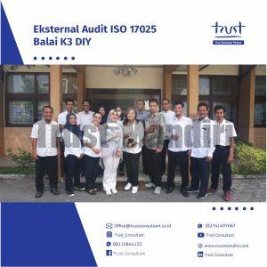 Kegiatan Eksternal Audit ISO 17025 pada Balai K3 DIY