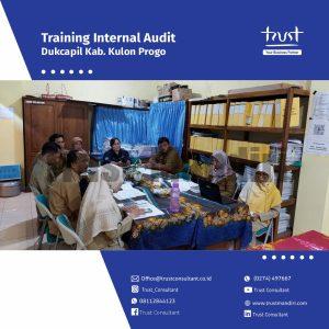 Training Internal Audit pada Dinas Dinas Kependudukan dan Pencatatan Sipil Kulon Progo