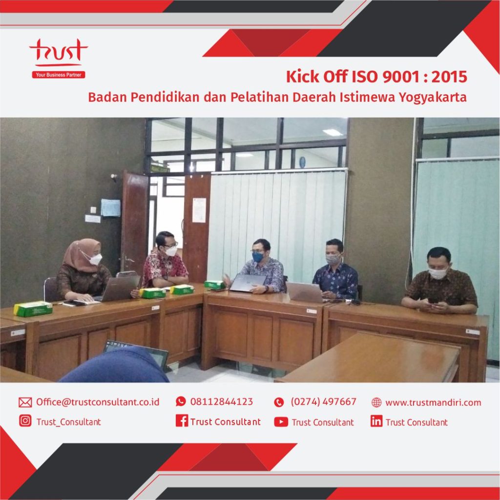 Kick off ISO 9001:2015 pada Badan Pendidikan dan Pelatihan Daerah ...
