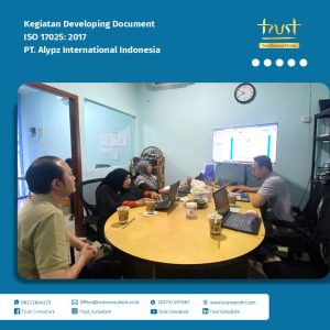  Kegiatan Developing Document pada PT. Alypz International Indonesia dengan pendampingan dari Trust Consultant