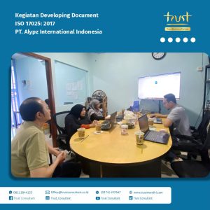  Kegiatan Developing Document pada PT. Alypz International Indonesia dengan pendampingan dari Trust Consultant