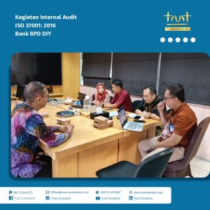 Training internal audit untuk sistem manajemen anti penyuapan pada Bank BPD DIY