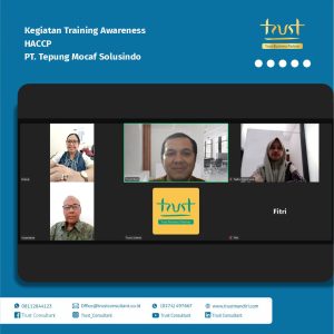 Training HACCP PT Tepung Mocaf Solusindo dengan pendampingan Trust Consultant