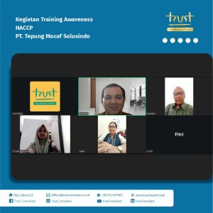 Training HACCP PT Tepung Mocaf Solusindo dengan pendampingan Trust Consultant