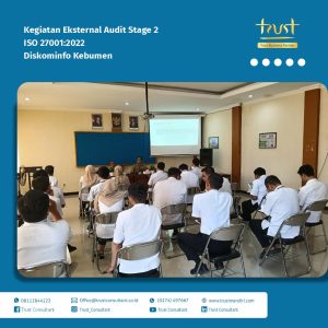 Kegiatan Eksternal Audit Stage 2 ISO 27001:2022 pada Diskominfo Kebumen