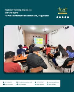Kegiatan Training Awareness ISO 17100:2015 pada PT Pemad International Transearch, Yogyakarta