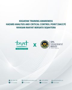 Kegiatan Training Awareness HACCP pada Yayasan Rakyat Bersatu Sejahtera, Demak